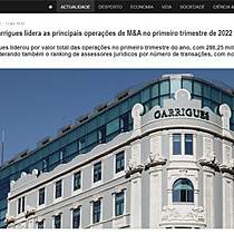 TTR: Garrigues lidera as principais operaes de M&A no primeiro trimestre de 2022